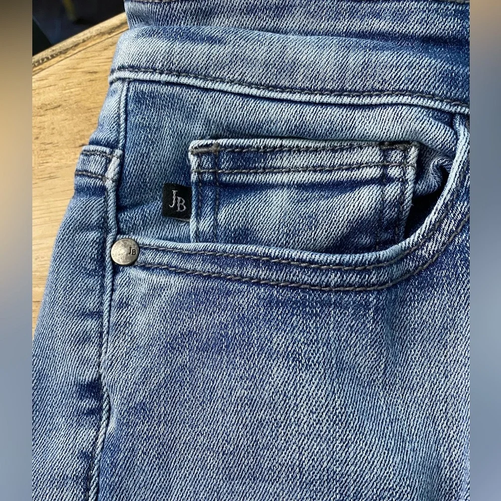 Judy Blue Los Angeles Women’s Sz 13|31‎ High Rise Heavy Handsand Skinny Jeans - Picture 12 of 17